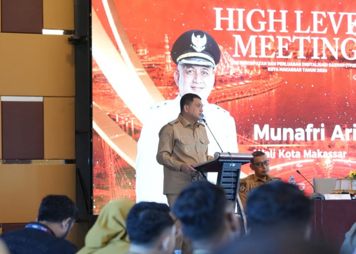 Buka High Level Meeting TP2DDA, Appi Minta Perkuat Digitalisasi Seluruh OPD