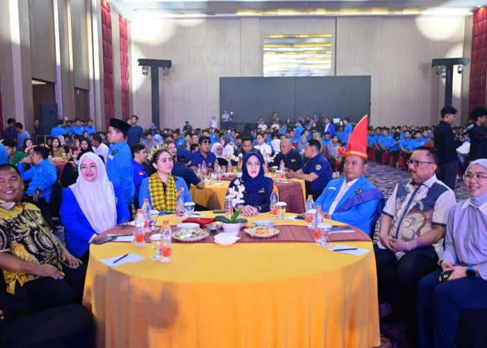 Vonny Ameliani  Resmi Nahkodai KNPI Sulsel,  Tiga Ketua Umum dan  21 DPD II Kabupaten/Kota Jadi Saksi