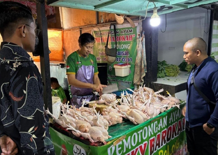 Pantau Hak Atas Pangan Di Bulan Ramadhan, Kementerian HAM Tinjau Pasar Pabaeng-Baeng Makassar  