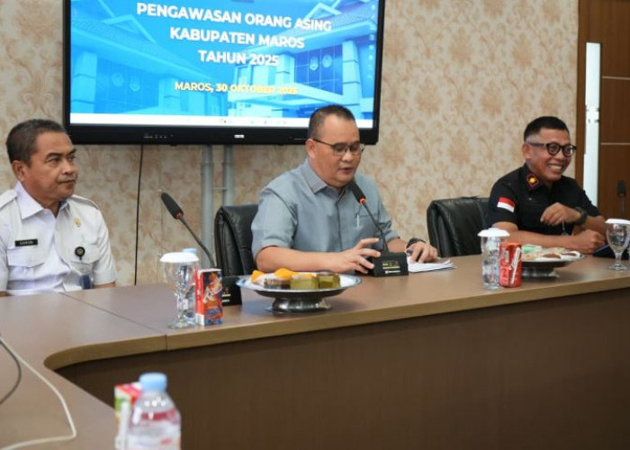 Imigrasi dan Pemkab Maros Siap Gelar Operasi Gabungan Awasi Pekerja Asing