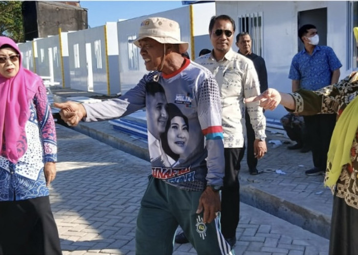 Dinas Pertanahan Kota Makassar Tinjau Lokasi Pembangunan Asrama Nayla