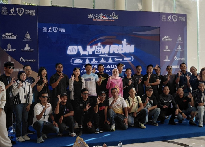 Olymrun 2026 Hadir di Makassar, Targetkan 5.000 Pelari - Dorong Gaya Hidup Sehat 