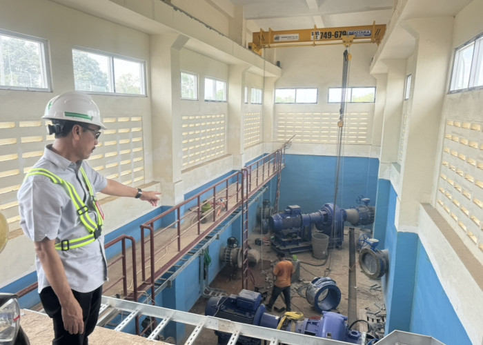 Plt Dirut PDAM Makassar Andi Syahrum Pastikan Proyek Pompa Manggala Dipercepat,Uji Coba Dijadwalkan Akhir Juni