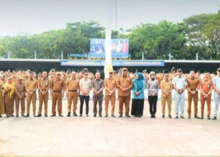 Bupati Maros Pimpin Apel, Serahkan SK PPPK dan Jalin Kerjasama Strategis