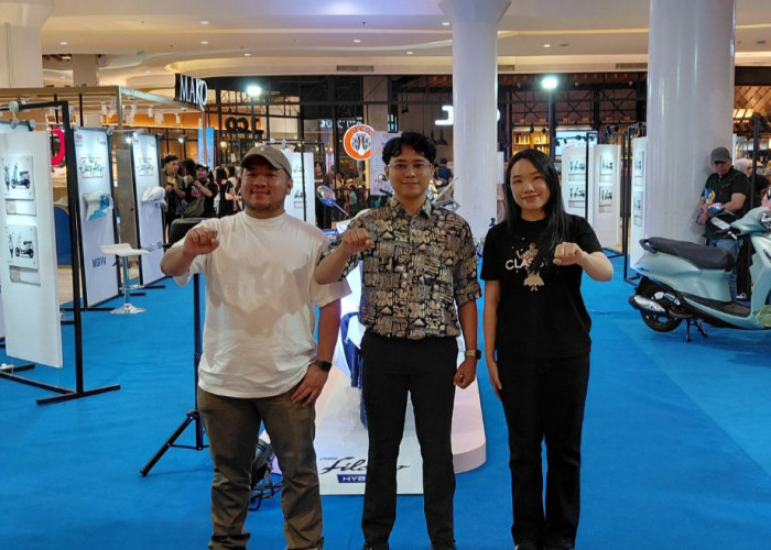Yamaha Wadahi Kreativitas Anak Muda Lewat Grand Filano Classy Artsy Challenge di Makassar