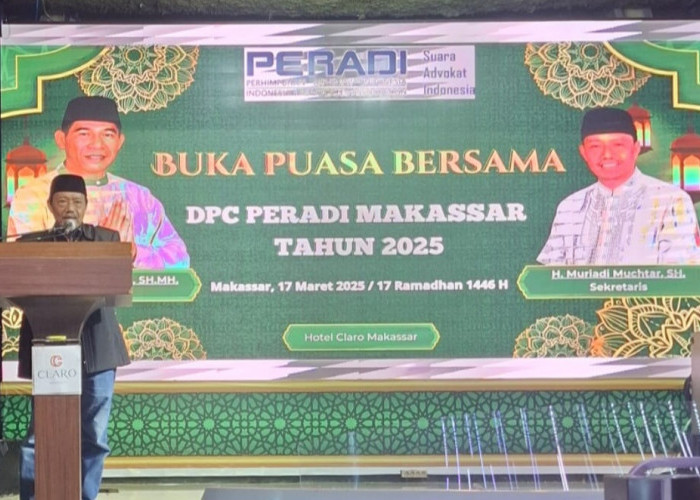 Perkuat Silaturahmi, Peradi SAI Makassar Gelar Buka Puasa Bersama