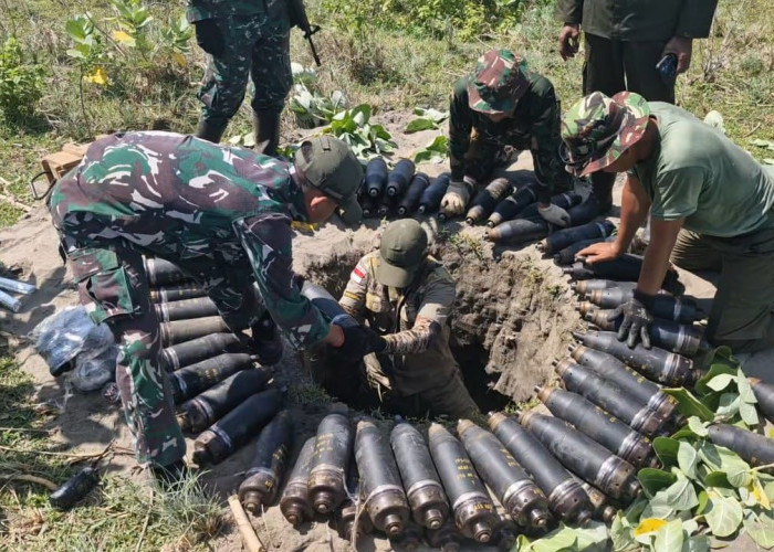Kadispenad: Lahan Ledakan Amunisi di Garut Milik BKSDA dan Jauh dari Pemukiman Warga