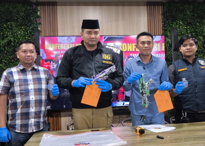 Gercep Polres Gowa, Bekuk Pelaku Penembakan Peluru Jeli