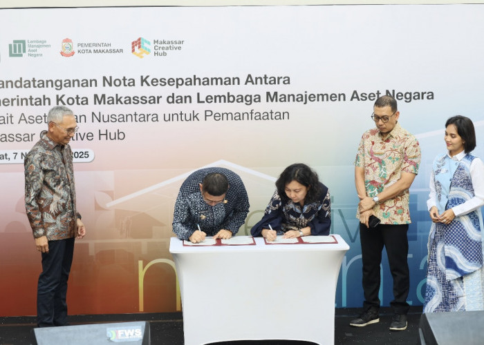 Pemkot Makassar dan Kemenkeu RI  MoU Pemanfaatan Aset Negara jadi MCH