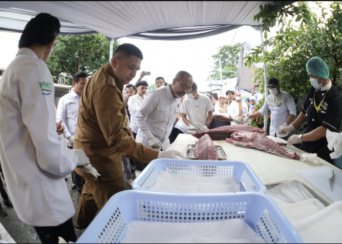 Appi Lepas Ekspor Perdana Gurita PT NNS ke Jepang