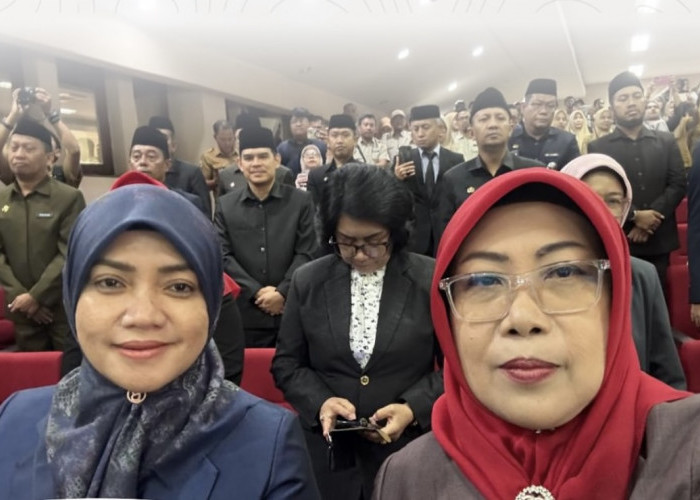 Kepala Dinas Pertanahan Hadiri Pelantikan Pejabat Eselon II Lingkup Pemkot Makassar