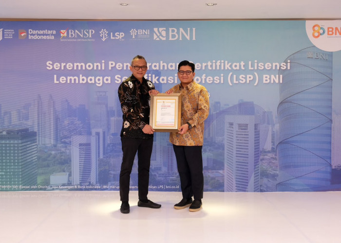 BNI Perkuat Tata Kelola SDM lewat LSP dan Sertifikasi ISO
