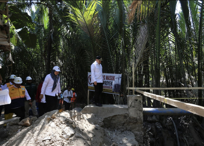 Appi Target Jembatan Kaccia Rampung Kurang dari 100 Hari