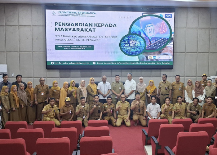 Takalar Pacu Transformasi Digital, ASN Dibekali Kecerdasan Buatan untuk Tingkatkan Layanan Publik