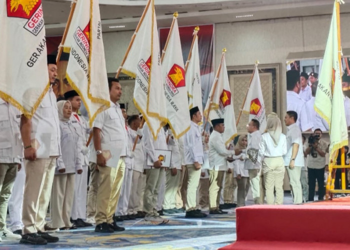 Dasco Kukuhkan 7 Ketua DPC Gerindra Sulsel, Lima Di Antaranya Bupati Aktif