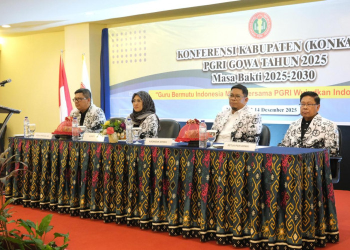 KONKAB PGRI Gowa Didorong Aklamasi