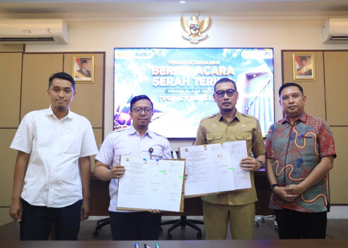 BAST Gedung Sayap Rampung, Sekda Makassar Tekankan Percepatan Administrasi Pembangunan Gedung Utama DPRD