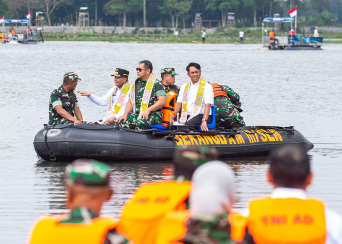 Mandiri Sahabat Desa Gerakkan Ekonomi Lewat Aksi Bersih Waduk di Jawa Barat