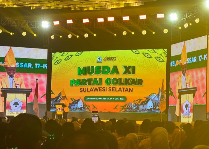 Bahlil Minta Golkar Sulsel Segera Konsolidasi hingga Ranting Usai Musda