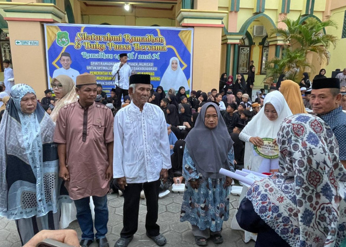 Buka Puasa Bersama Warga, Bupati Sidrap Paparkan 14 Program Unggulan