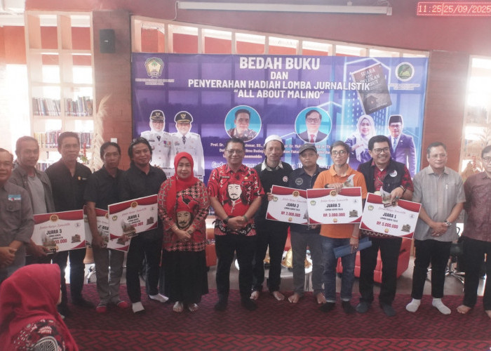 Pengumuman Pemenang Lomba Karya Tulis Jurnalistik Dirangkai Launching Buku Suara dari Pelukan Kabut