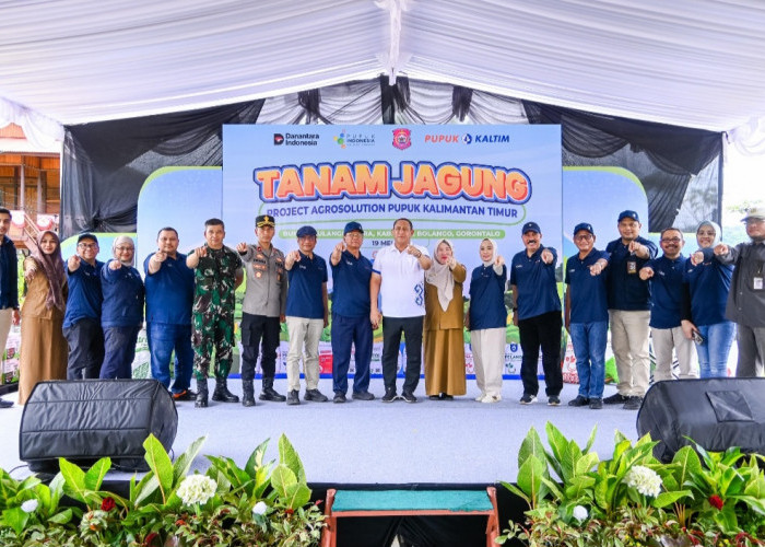 Pupuk Kaltim Perkuat Ketahanan Pangan dan Kesejahteraan Petani Lewat Program Agrosolution di Bone Bolango