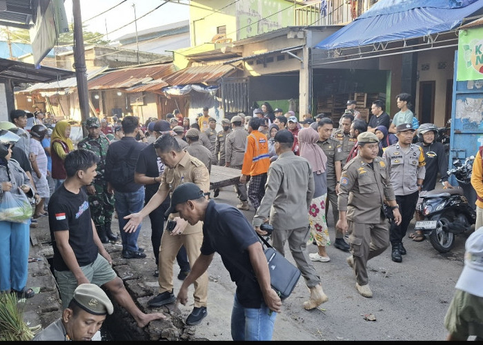 Pendekatan Humanis Buahkan Hasil, 118 Lapak PKL di Pasar Pamos Dibongkar Mandiri