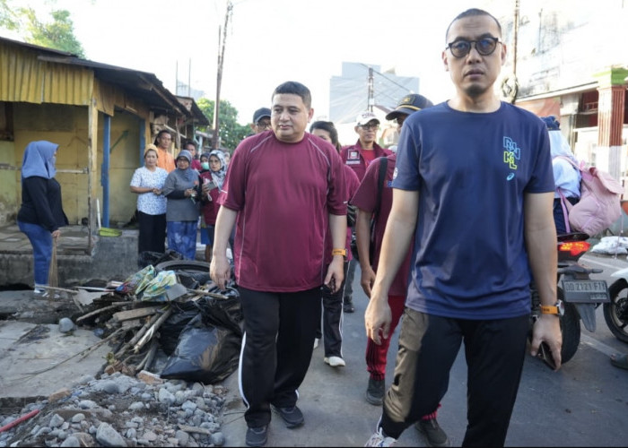 Appi Isi WFH Bersepeda Keliling Pantau 'Jumat Bersih' di Tiga Kecamatan