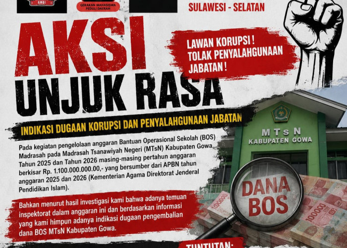 Dituding Selewengkan Dana BOS Rp1,1 Miliar, Kamad MTsN Gowa Bantah 