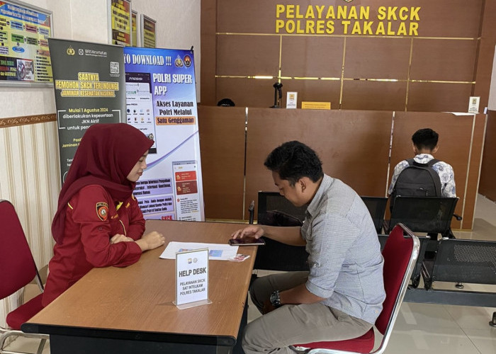 Polres Takalar Terapkan Layanan SKCK Full Online, Masyarakat Kini Bisa Urus Tanpa Antre