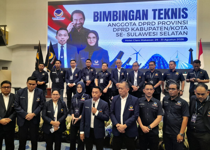  NasDem Bimtek Anggota Fraksi, Syahar Minta DPRD Jaga Kepercayaan Masyarakat