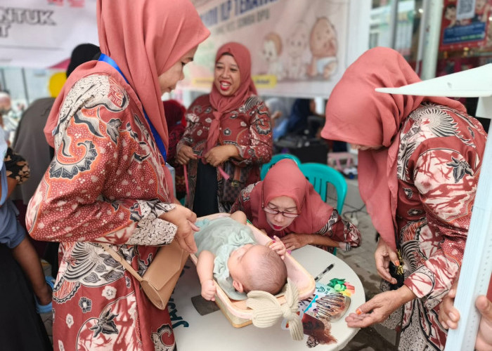 Alfamidi dan Puskesmas Samata Gelar Edukasi ASI dan MPASI Tepat Usia