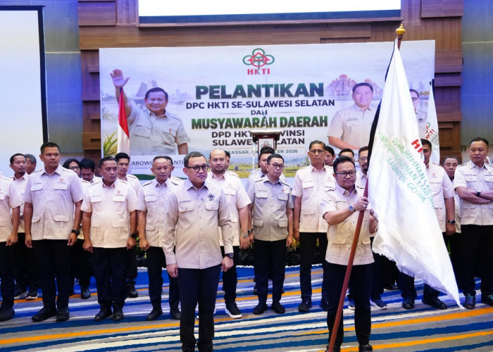 Emban Amanah Baru, Wabup DM Pimpin HKTI Gowa