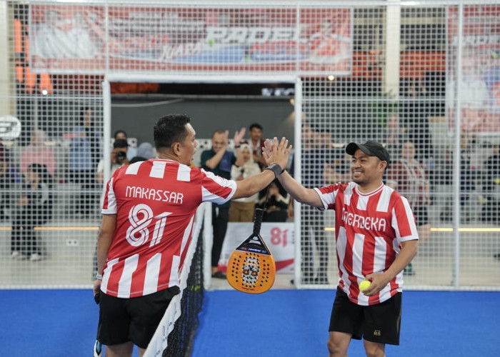 Turnamen Padel Antar-SKPD Kota Makassar Semarakkan HUT ke-81 RI
