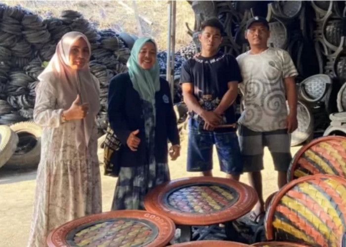 Pemanfaatan Limbah Bank Bekas Menjadi Barang Bernilai Ekonomis