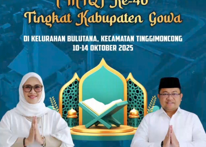 46 Jenis Lomba, MTQ ke-46 Kabupaten Gowa Diikuti Ribuan Kafilah