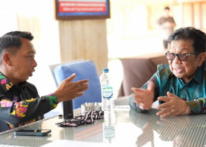 Bupati Syaharuddin Alrif Temui Aksa Mahmud, Bahas Pertanian dan Investasi Hotel-Mal di Sidrap