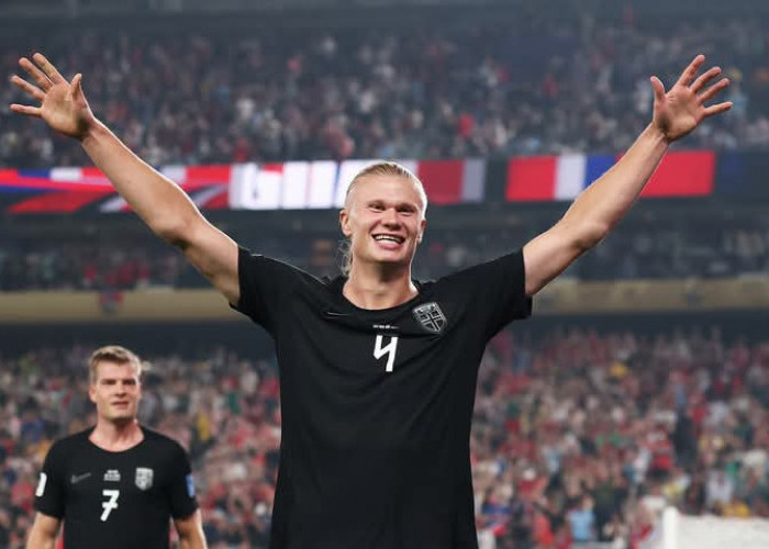 Norwegia Kontra Senegal 3-2, Haaland Menguntit Messi di Barisan Top Skor