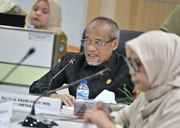 Soal Lahan Pemprov di Kawasan CPI, Kadir Halid: Harus Hak Angket