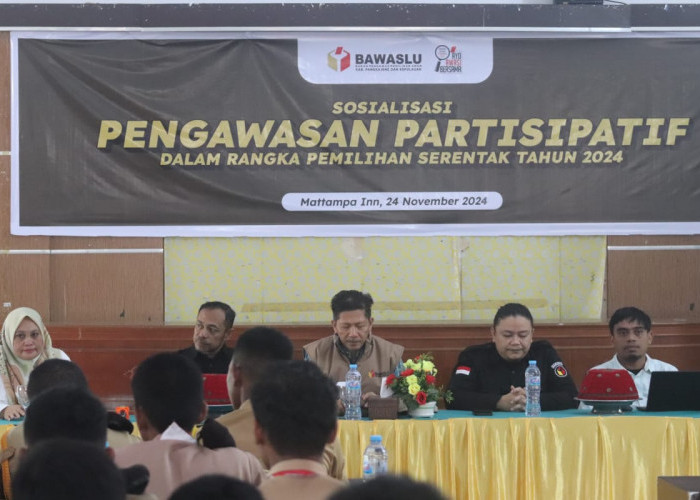 Sosialisasi Pengawasan Partisipatif, Bawaslu  bersama Pramuka Wujudkan Gerakan Awasi TPS