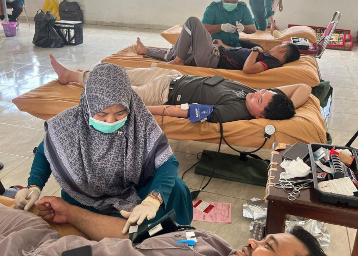 Lima Hari Donor Darah, Huadi Group Bantu Jaga Stok Darah RSUD Bantaeng