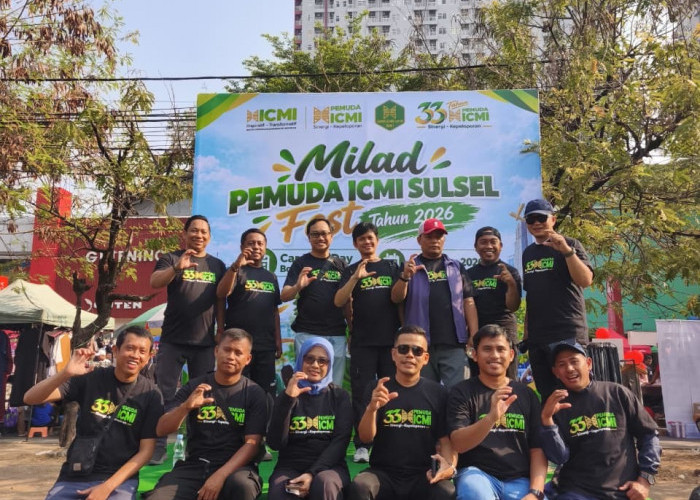 Pemuda ICMI Sulsel Rayakan Milad ke-33 dengan Senam Sehat, Donor Darah, dan Cek Kesehatan