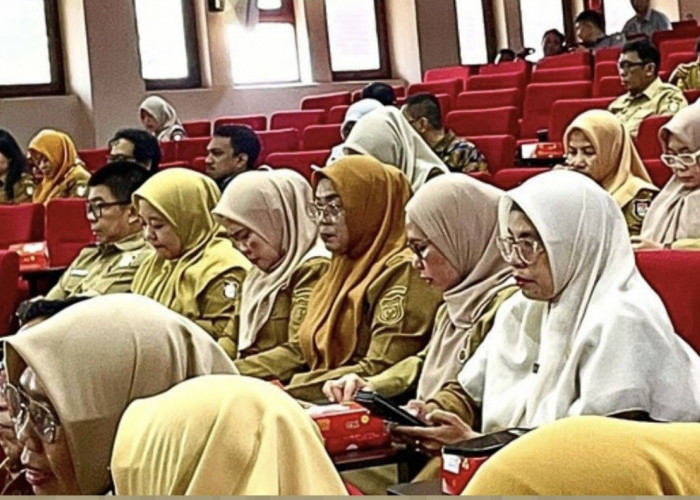 Plt Kasubag Umum dan Kepegawaian Dinas Pertanahan Hadiri Rapat Koordinasi Persiapan Upacara HUT RI ke-80