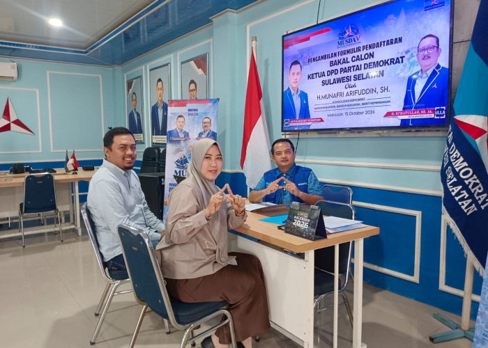 Appi Mengawali Perebutan Kursi Demokrat Sulsel
