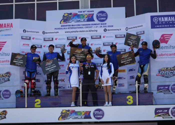 Skutik Premium Ikut Balapan!  MAXI Race Jadi Daya Tarik Baru  Gelaran Yamaha Sunday Race 2026