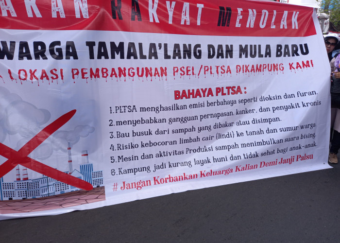 Warga Makassar Tolak PSEL di Permukiman Tamalanrea