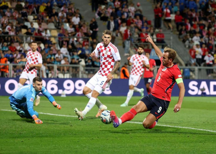 UNL Eropa : Pesona Tiga Singa Hancurkan Kroasia 0-7
