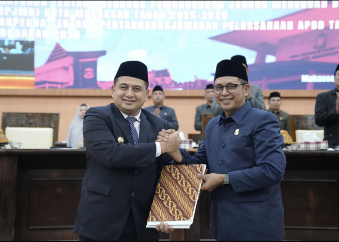 RPJMD Makassar 2025-2029 Disahkan, Pemkot Komitmen Percepatan Program-Program Prioritas