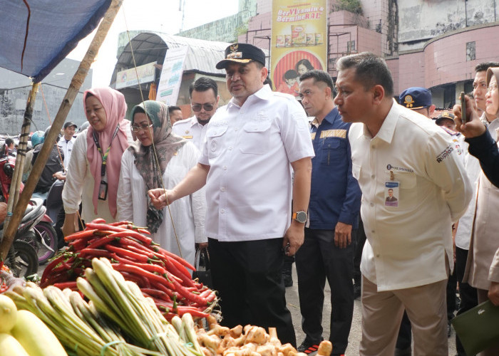 Sidak Pasar Terong, Appi Pastikan Ketersediaan dan Harga Kebutuhan Pokok Jelang Idul Adha