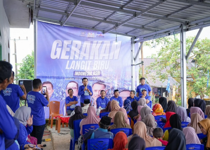 Heriwawan Pimpin Gerakan Langit Biru Demokrat di Sinjai, Salurkan Bantuan untuk Masjid